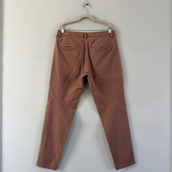 Lululemon Commission Slim Fit Earth Dye Earth Color Clay Pants 34x30 - Picture 4 of 7